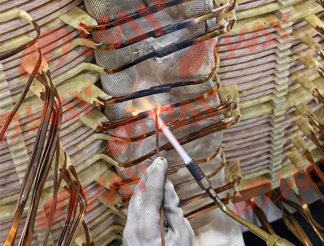 hho welding machine for transformer lead wire welding